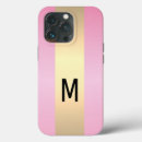 Search for gold metal iphone cases Pink