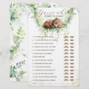 Search for greenery baby shower games Woodland