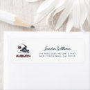 Search for college football return address labels War eagle
