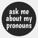 Search for black pride stickers Pronouns