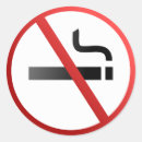 Search for smoking sign stickers Cigarette