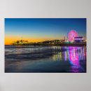 Search for santa monica pier posters Ferris wheel