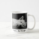 Search for westie dog mugs White