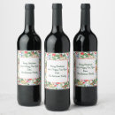 Search for happy new year wine labels Xmas