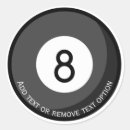 Search for eight ball stickers Billiard balls