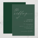 Search for monochromatic wedding invitations Elegant