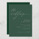 Search for monochromatic wedding invitations Elegant