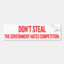 Search for the government hates competition bumper stickers Ron paul