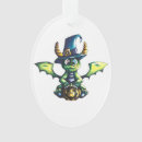 Search for dragon oval christmas tree decorations Creature