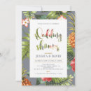 Search for gold pineapple wedding invitations Tropical