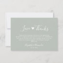 Search for love green cards Bride and groom