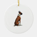 Search for brown christmas tree decorations Dog