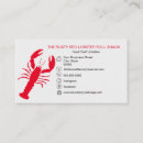 Search for food truck business cards Seafood