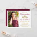 Search for burgundy quinceanera invitations 15th birthday