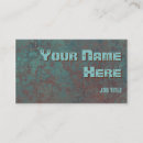 Search for scrap metal business cards Metallic