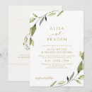 Search for gold vine invitations Greenery