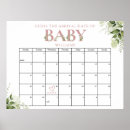 Search for baby due date posters Baby in bloom