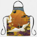 Search for japanese crane aprons Retro