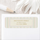 Search for striped return address labels Stripes