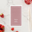 Search for dusty rose napkins Simple