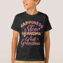 Search for happiness is being a grandma tshirts Funny