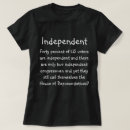 Search for independents tshirts Democrat