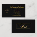 Search for crown business cards Black