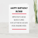 Search for bosses birthday cards Happy birthday boss