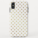 Search for gold glitter dots iphone cases Modern
