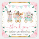 Search for pink panda bear stickers Watercolor