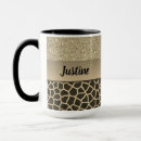 Search for gold giraffe mugs Glam