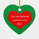 Search for hearts christmas tree decorations Couple