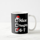 Search for naughty and nice mugs Funny christmas
