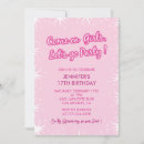 Search for sweet 17 invitations Pink