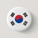 Search for korean badges South korean flag