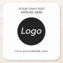 Search for company logo coasters Marketing