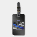 Search for police luggage tags Cops