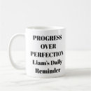 Search for progress not perfection mugs Mental health
