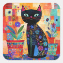 Search for black cats stickers Animal
