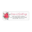 Search for holiday greetings return address labels elegant