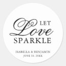 Search for let love sparkle stickers Elegant