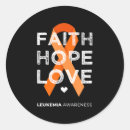 Search for orange ribbon stickers Leukaemia