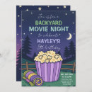 Search for movie under the stars invitations For kids