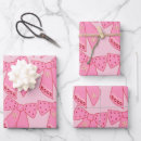 Search for pink christmas wrapping paper Girly