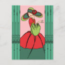 Search for art deco christmas postcards Flapper
