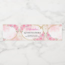 Search for quinceanera water bottle labels Quinceañera