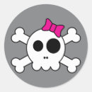 Search for skull bow stickers Goth