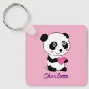 Search for cute panda bear key rings Kids