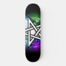 Search for pentagram skateboards Wiccan