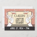 Search for retro 20s flapper invitations Jazz age